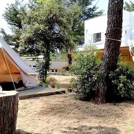 Tipi Les Conches 4 Pers 600M Plage 롱주빌 쉬르메르